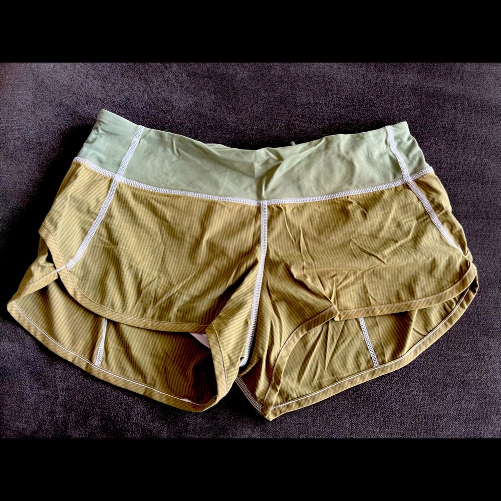 Lululemon speed shorts